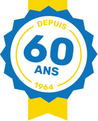 Depuis 60 ans !